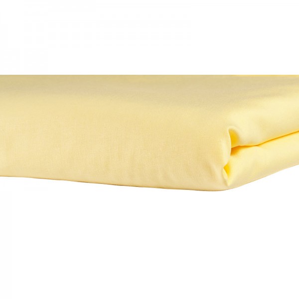 Renforcé Fixleintuch für Kindermatratzen in Farbe Gelb